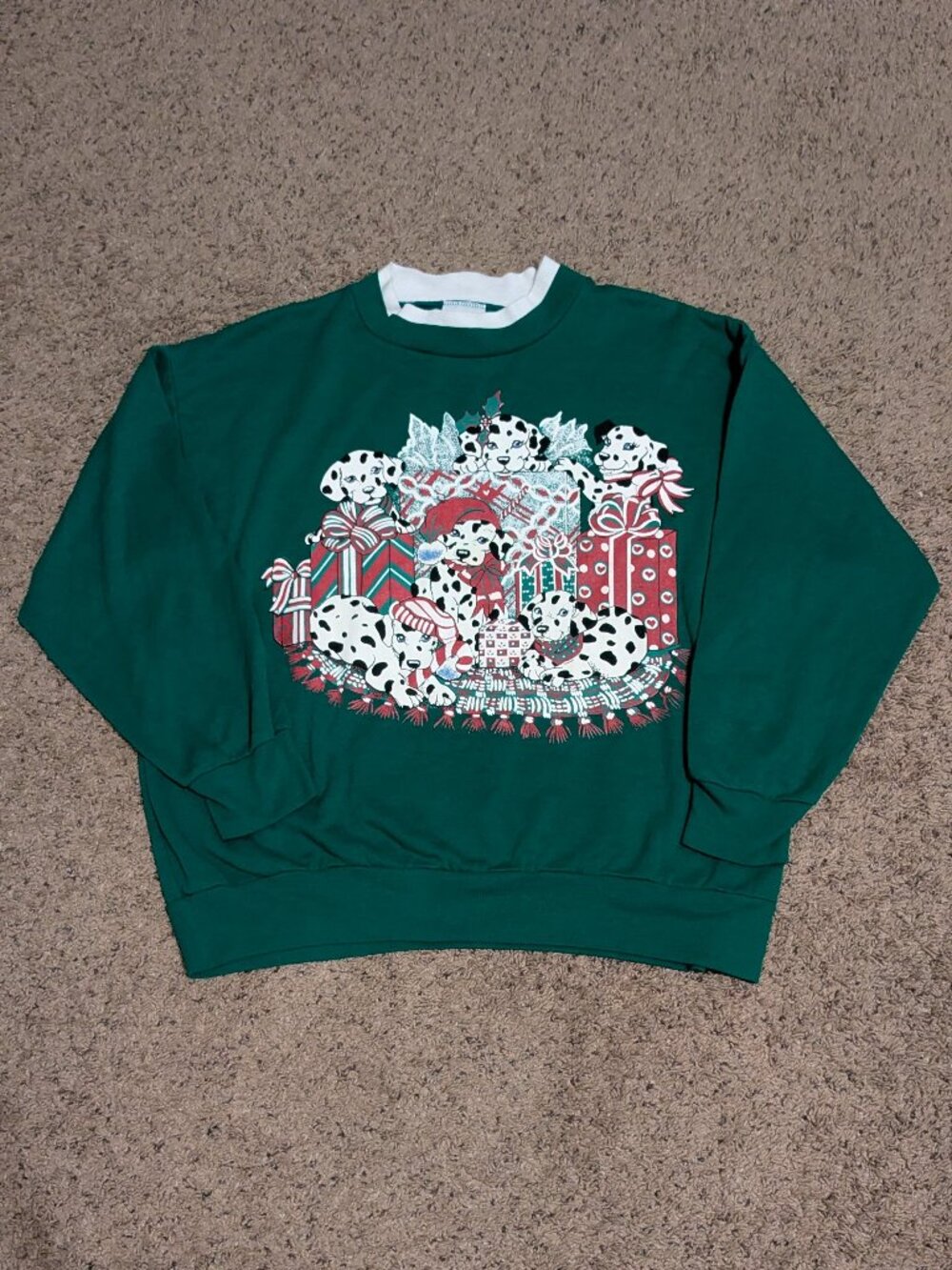 90s Nutcracker Christmas Dalmation Sweatshirt